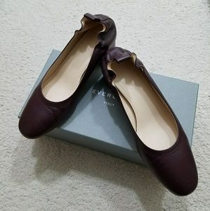 Everlane Day Heels Oxblood Color Sz 6.5